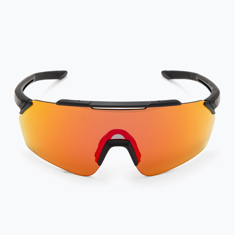 Ochelari de soare Smith Ruckus negru mat/roșu cromat cu oglindă oglindă 4
