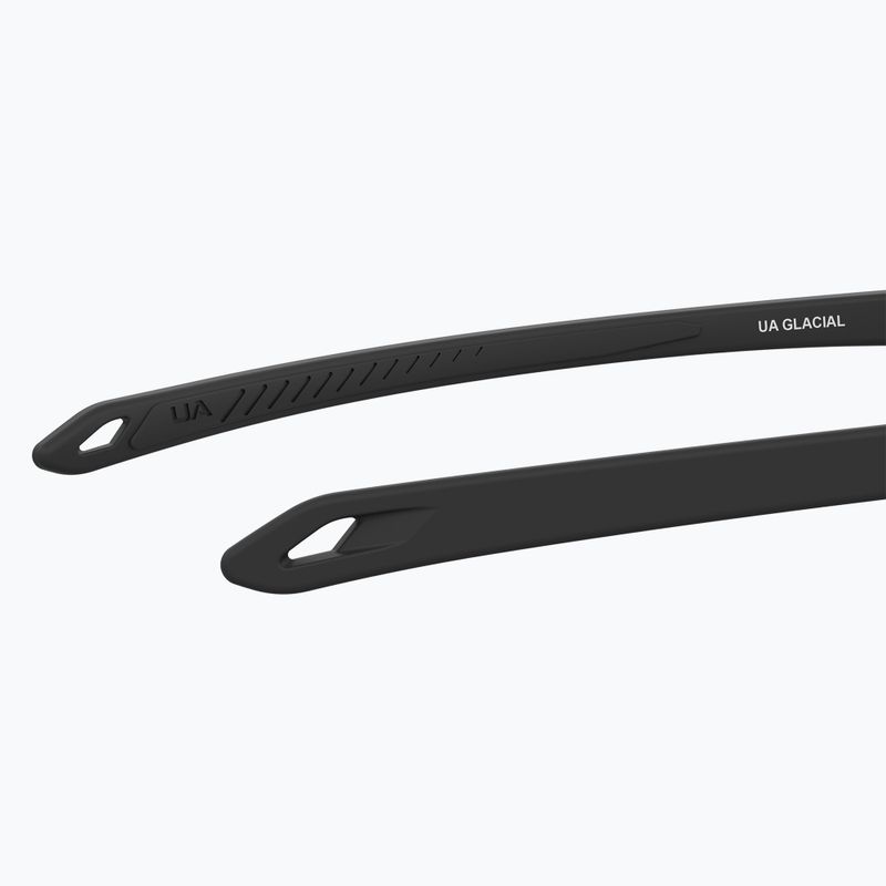 Ochelari de soare pentru bărbați Under Armour Glacial matte black/grey blue mirror silver polarized o 8