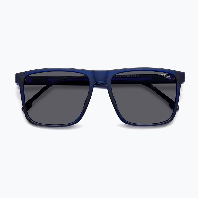Ochelari de soare pentru bărbați Carrera 8064/S albastru mat/gri 4