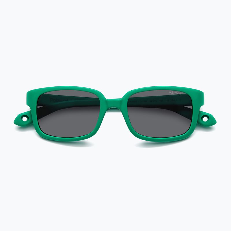 Ochelari de soare pentru copii Polaroid PLD K008/S matte green/grey polarized 4
