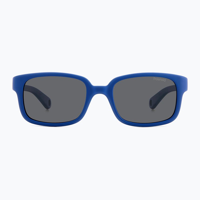 Ochelari de soare pentru copii Polaroid PLD K008/S matte blue/grey polarized 3