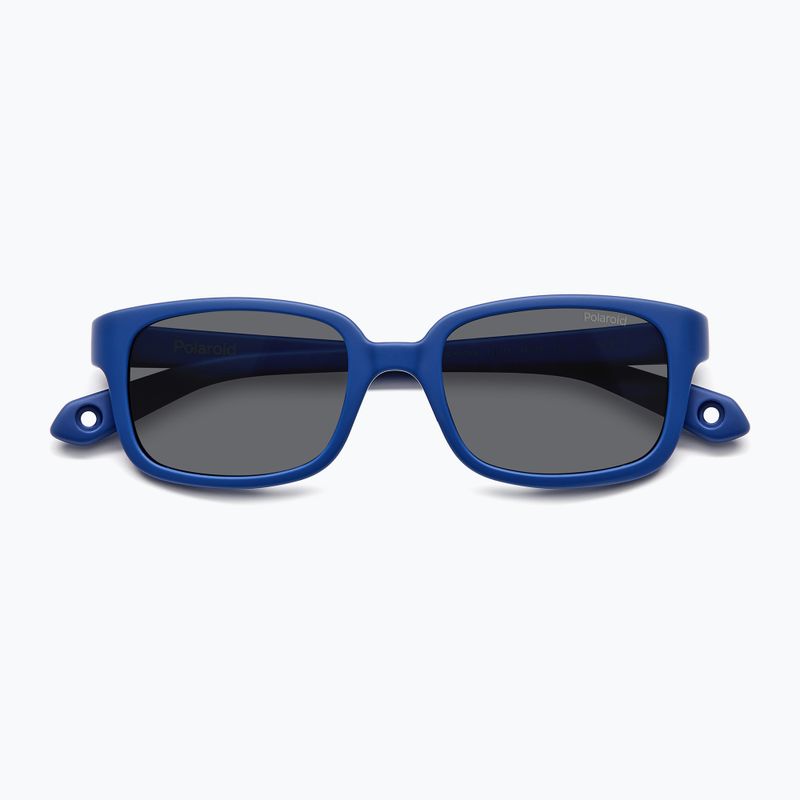 Ochelari de soare pentru copii Polaroid PLD K008/S matte blue/grey polarized 4