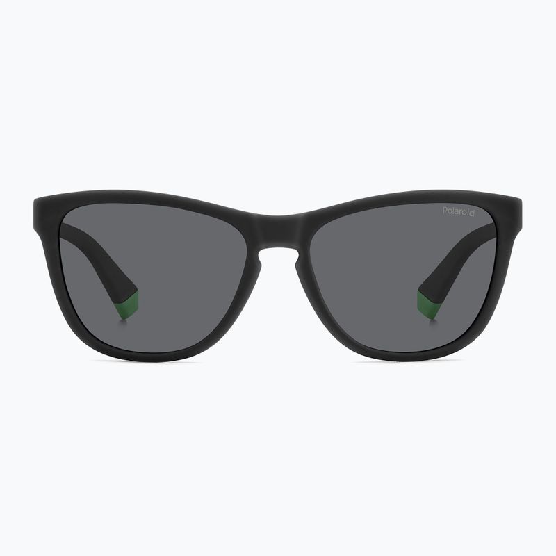 Ochelari de soare pentru copii Polaroid PLD 8056/S matte black/grey polarized 3