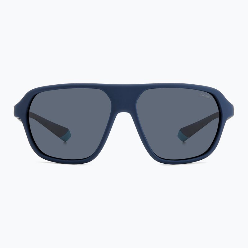 Ochelari de soare Polaroid PLD 2152/S matte blue/blue polarized 2