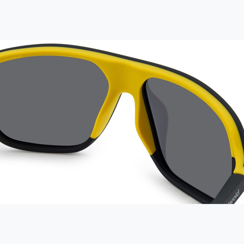 Ochelari de soare Polaroid PLD 2152/S matte black yellow/grey polarized 4
