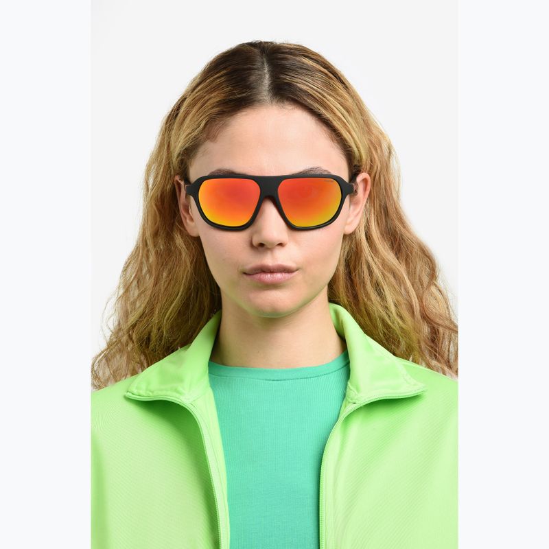 Ochelari de soare polarizați Polaroid PLD 2152/S negru mat roșu/roșu multistrat 7