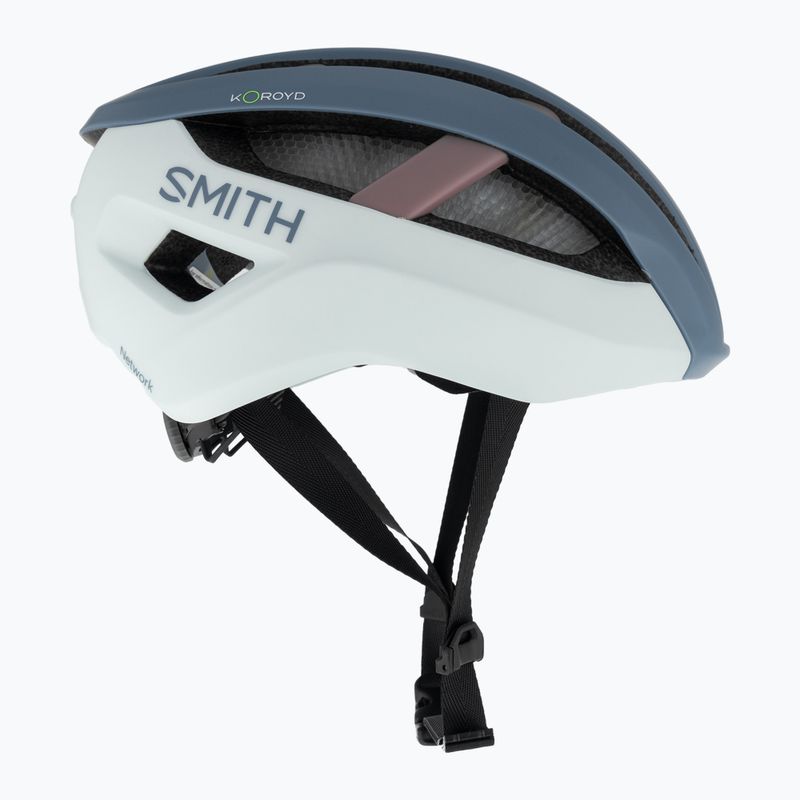Cască de bicicletă Smith Network MIPS mată granit/crepuscul de gheață 4
