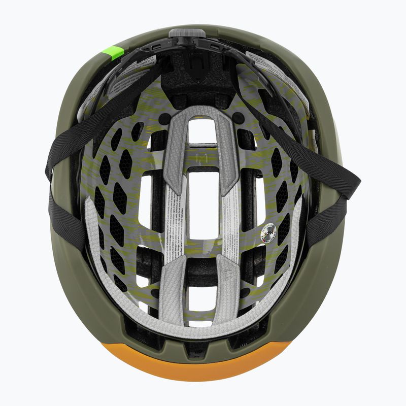 Cască de bicicletă Smith Network MIPS mată Sunrise/forest bone 5