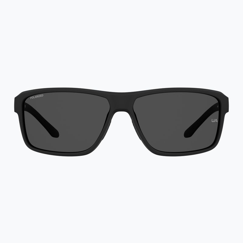 Ochelari de soare pentru bărbați Under Armour Kickoff S3 matte black/grey polarized 3