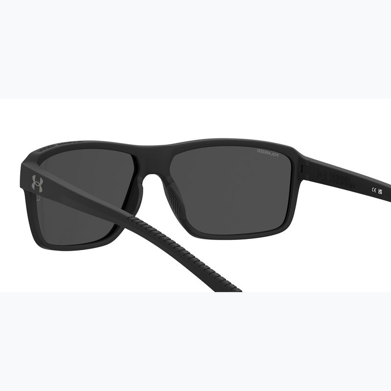 Ochelari de soare pentru bărbați Under Armour Kickoff S3 matte black/grey polarized 6