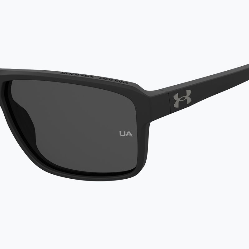 Ochelari de soare pentru bărbați Under Armour Kickoff S3 matte black/grey polarized 7