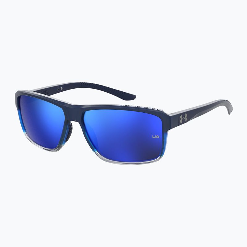 Ochelari de soare pentru bărbați Under Armour Kickoff S3 blue shaded grey/blue multilayer 2