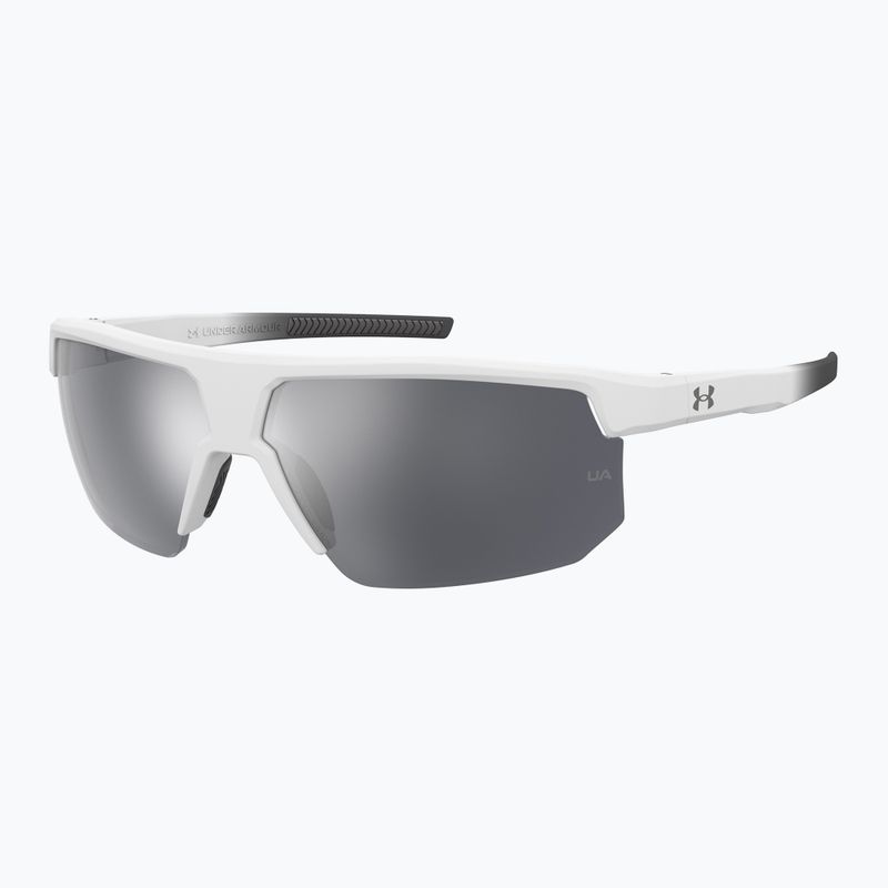 Ochelari de soare pentru bărbați Under Armour Driven/G S3 white grey/silver mirror 2