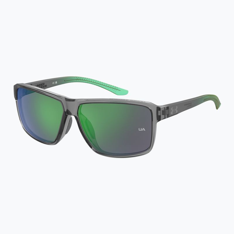 Ochelari de soare pentru bărbați Under Armour Kickoff/G S3 grey green/green multilayer 2