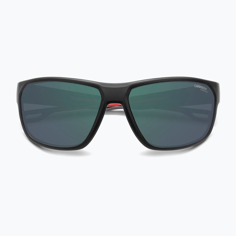 Ochelari de soare pentru bărbați Carrera 4018/S matte black red/green grey hight contrast anti reflex 4