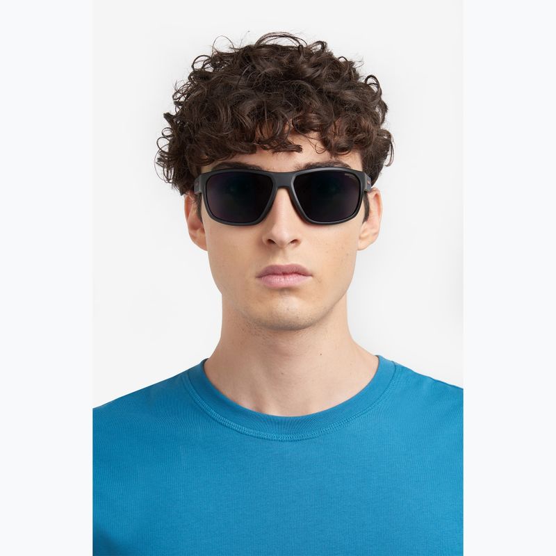 Ochelari de soare pentru bărbați Carrera 4018/S matte black red/green grey hight contrast anti reflex 7