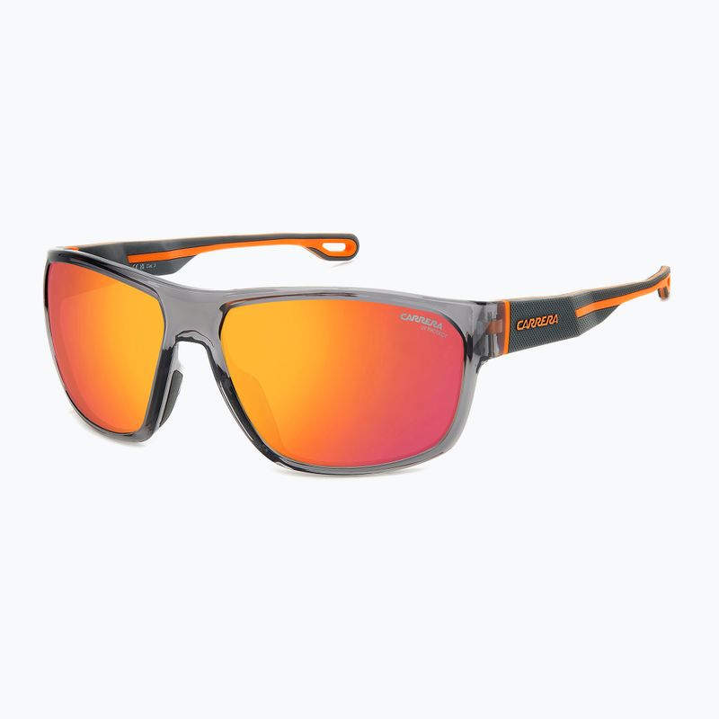 Ochelari de soare pentru bărbați Carrera 4018/S grey orange/red multilayer 2
