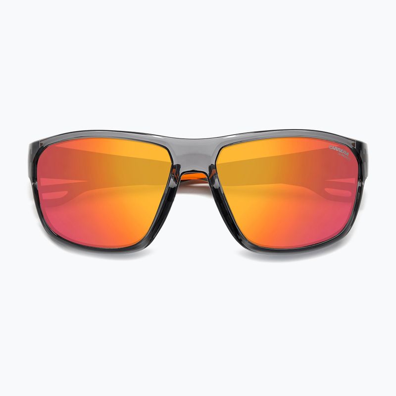 Ochelari de soare pentru bărbați Carrera 4018/S grey orange/red multilayer 4