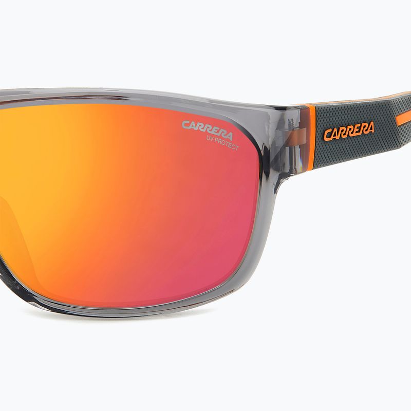 Ochelari de soare pentru bărbați Carrera 4018/S grey orange/red multilayer 6