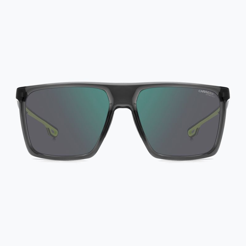 Ochelari de soare pentru bărbați Carrera 4019/S grey yellow fluo/green mirror 3
