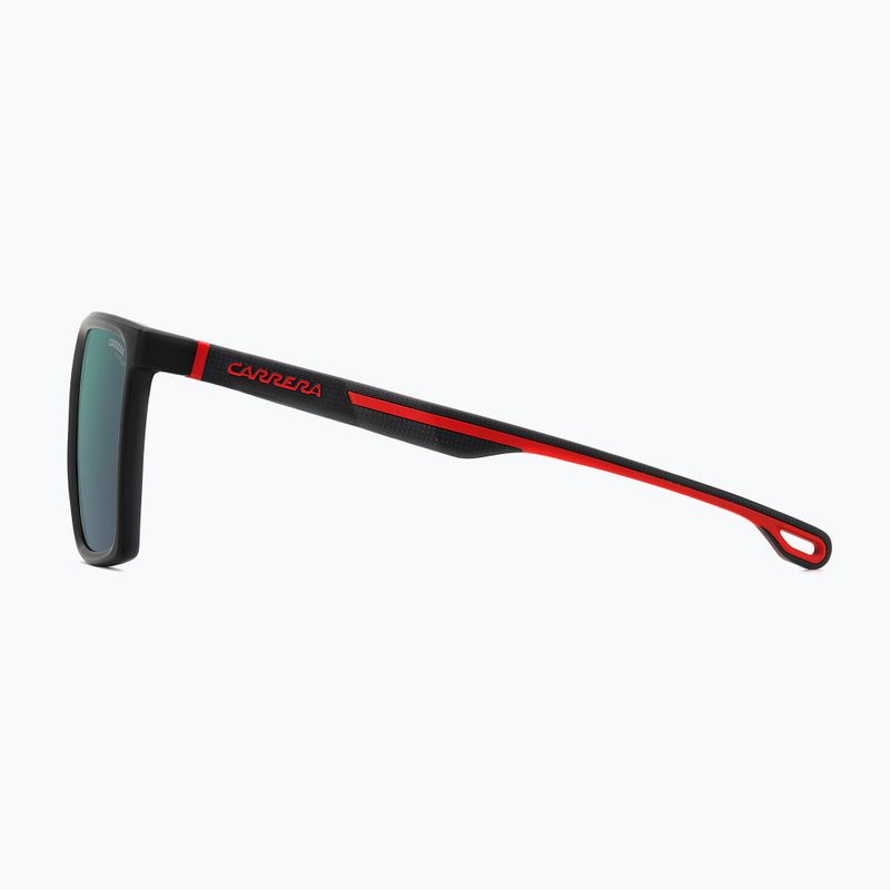 Ochelari de soare pentru bărbați Carrera 4019/S matte black red/green grey hight contrast anti reflex 5