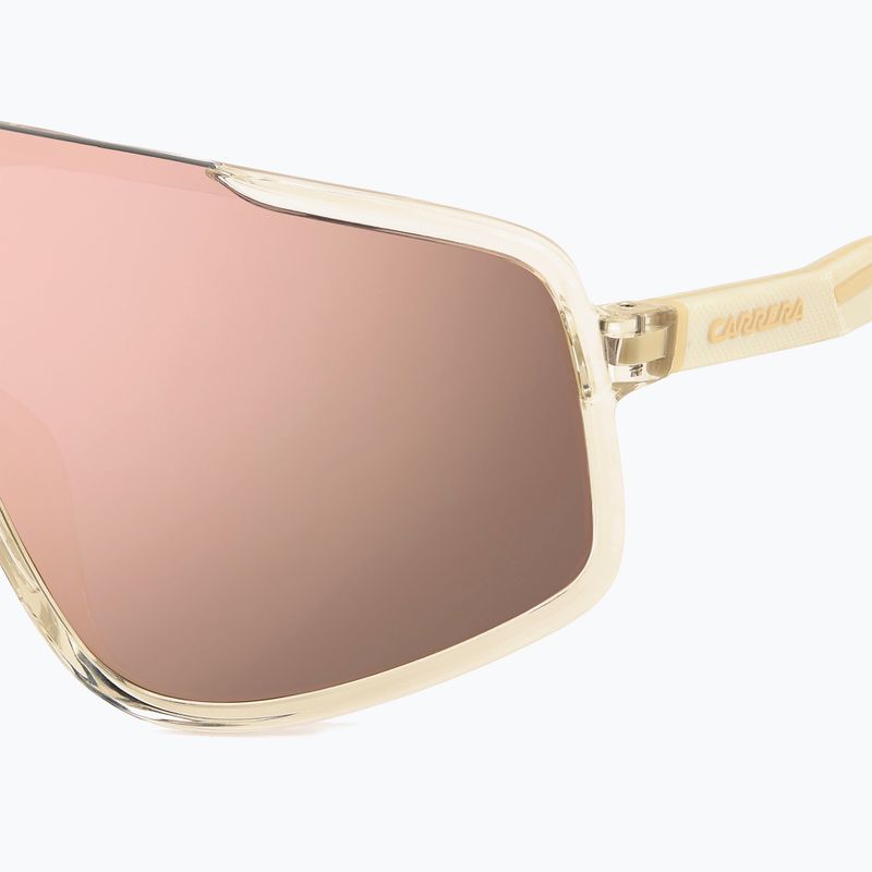 Ochelari de soare pentru bărbați Carrera 4017/S crystal beige/rose gold multilayer 6