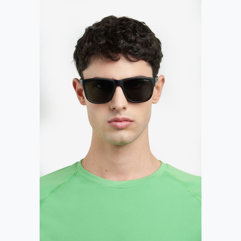 Ochelari de soare polarizați pentru bărbați Polaroid PLD 2155/S mat brown havana/green 6