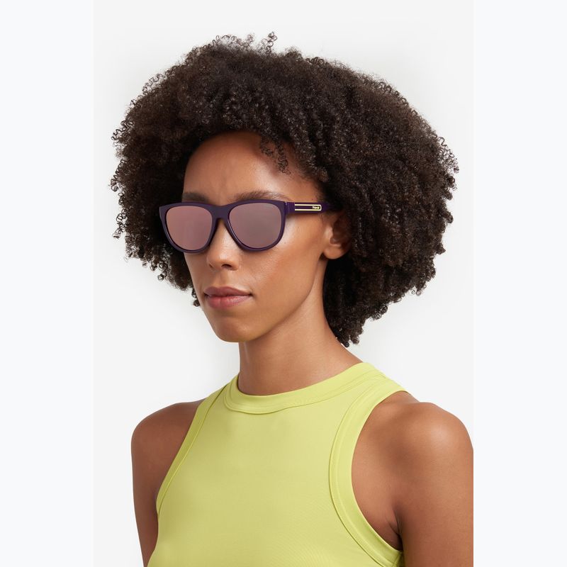 Ochelari de soare Polaroid PLD 2156/S violet/rose gold multilayer polarized 7