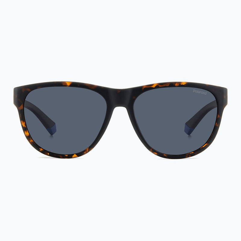 Ochelari de soare Polaroid PLD 2156/S matte brown havana/blue polarized 3