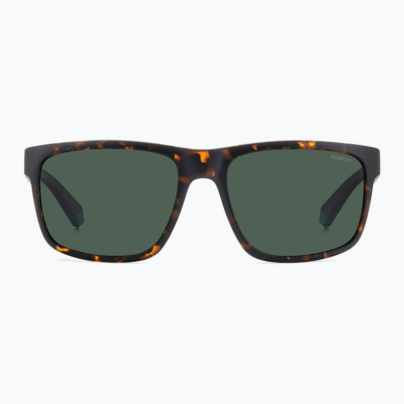 Ochelari de soare pentru bărbați Polaroid PLD 2157/S matte brown havana/green polarized 3