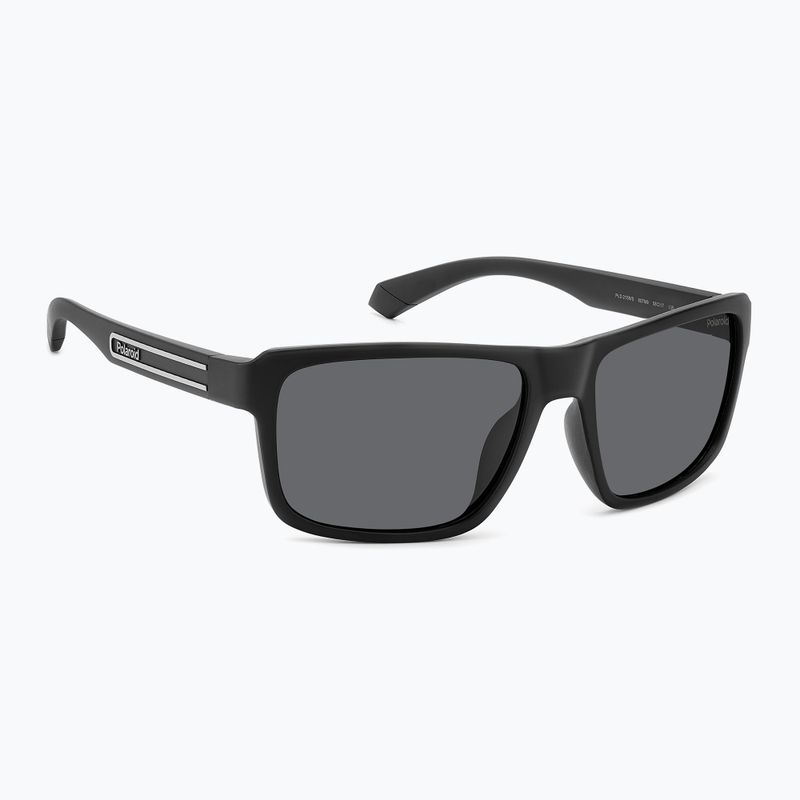 Polaroid PLD 2158/S negru/gri ochelari de soare polarizați pentru bărbați