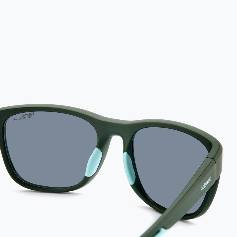 Ochelari de soare Polaroid PLD 7051/S matte green/blue mirror polarized high contrast 6