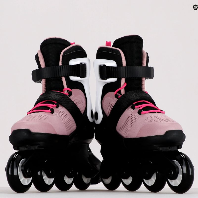 Rollerblade Microblade patine cu role pentru copii roz și alb 07221900 T93 11