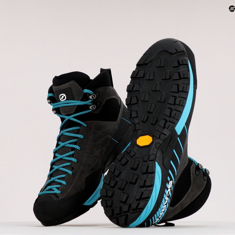 Cizme de trekking pentru bărbați SCARPA Mescalito Mid Gtx Bn Dynamis LB gri 72097-200/1 9