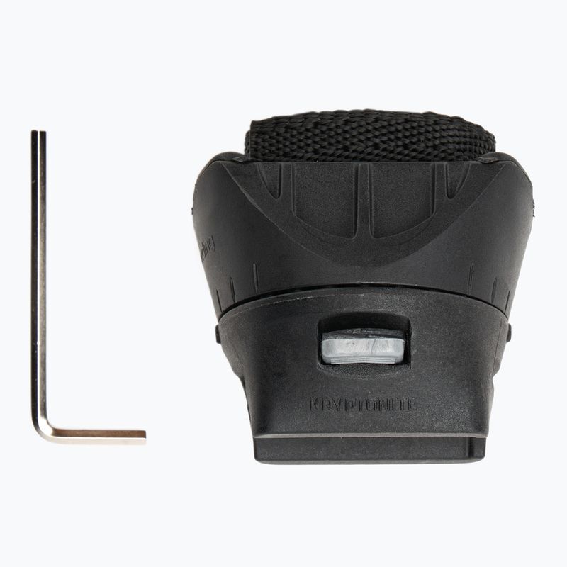 Încuietoare de bicicletă Kryptonite Kryptolok Standard U-Lock + linka Kryptoflex black/grey 6