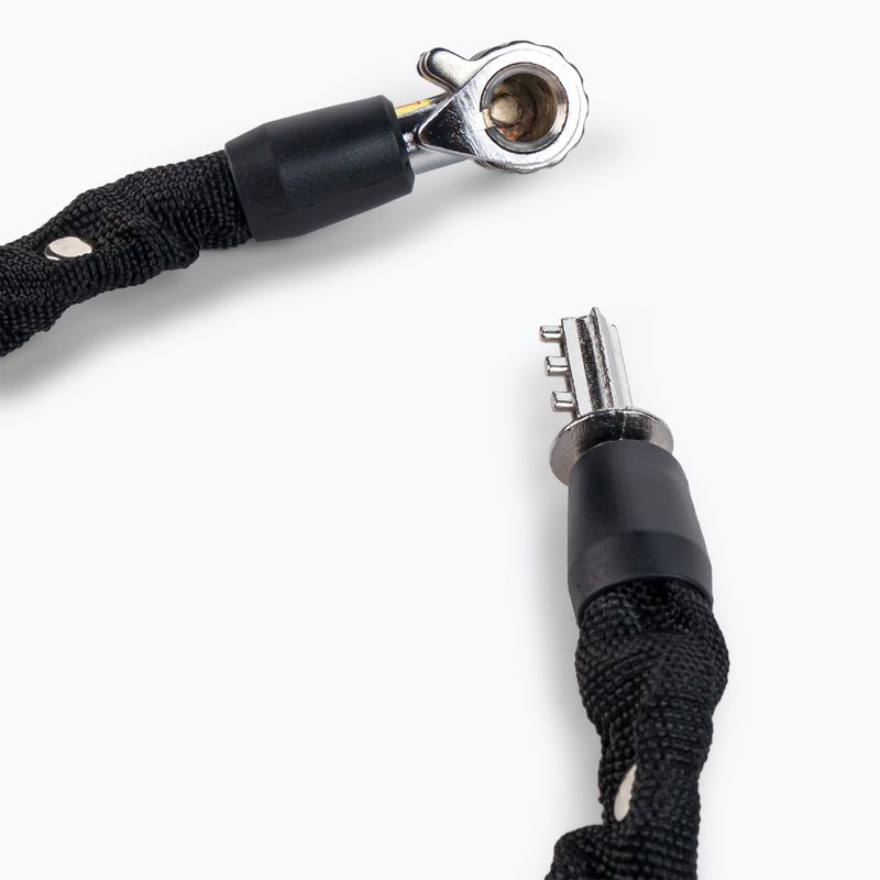 Kryptonite lanț de blocare a lanțului de bicicletă negru Keeper 465 Combo Chain 3