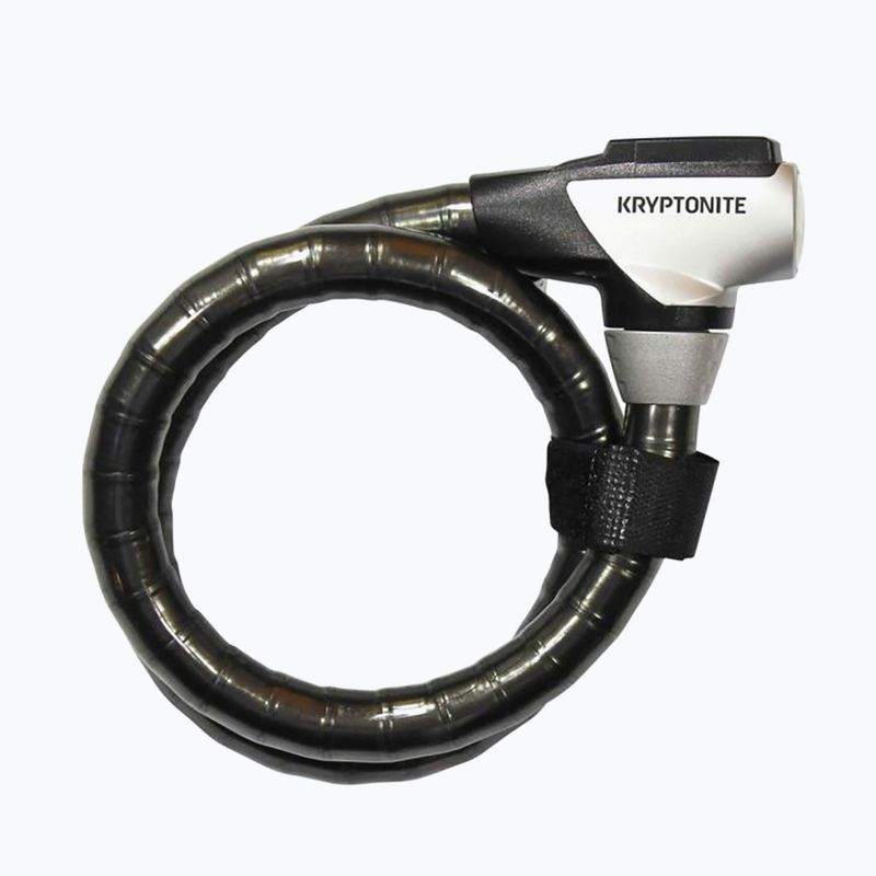 Kryptonite KryptoFlex 2010 Cablu cheie blindat cheie de biciclete negru de blocare a bicicletei negru