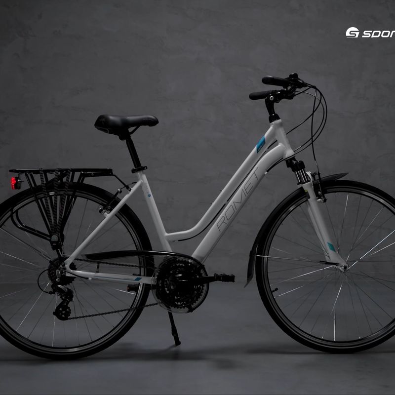 Biciclete de trekking pentru femei Romet Gazela 1 alb 2228457 10