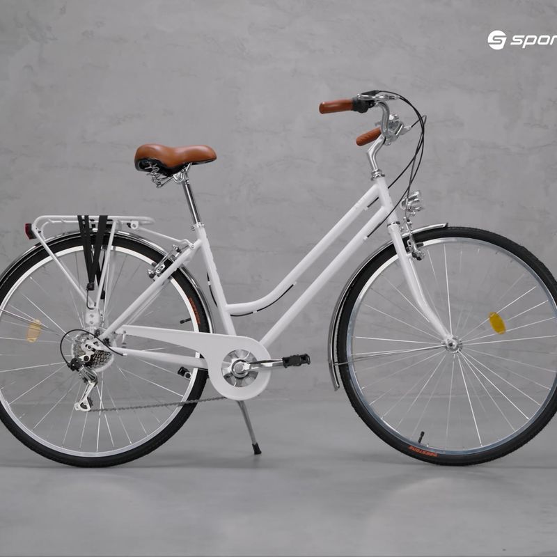 Bicicletă pentru femei Romet Vintage Eco D alb 2228571 15