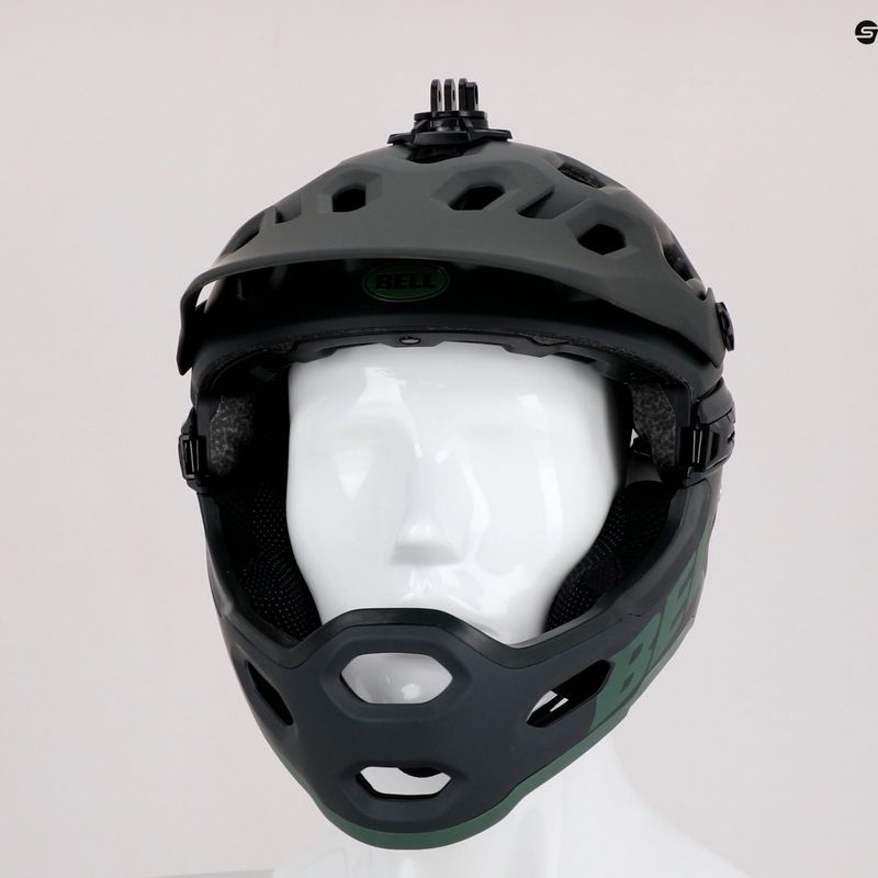 Cască de bicicletă BELL Full Face Super 3R Mips verde BEL-7126668 11