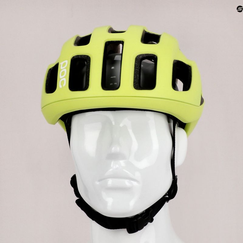 Cască de bicicletă POC Ventral Air MIPS lemon calcite matt 9