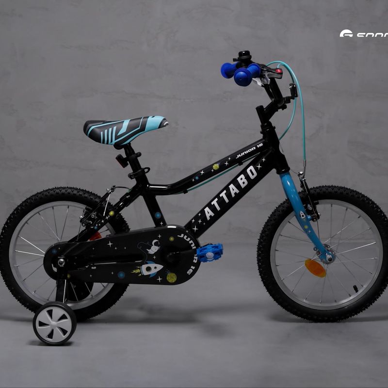 Bicicleta pentru copii ATTABO Junior 16 albastru AKB-16G 24