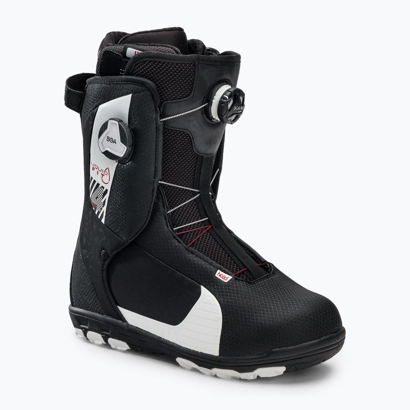 cizme de snowboard pentru bărbați HEAD Four Boa Focus Liquid Fit negru 350301