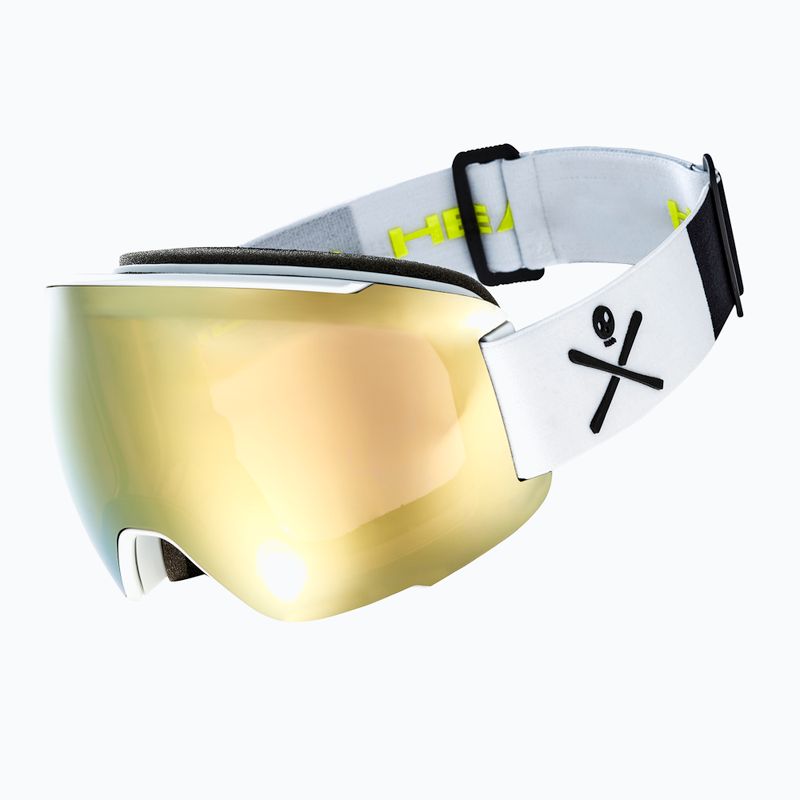 Ochelari de schi HEAD Magnify 5K Gold Wcr + lentile de rezervă S2/S1 auriu 390831 9