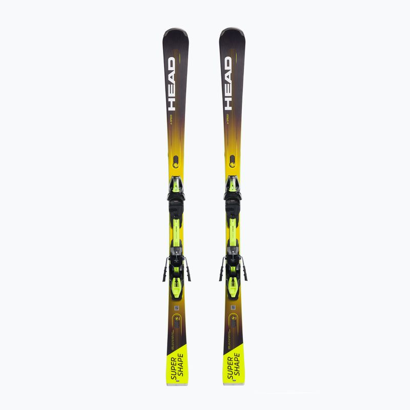 HEAD Supershape e-Speed SW SF-PR+PRD 12 galben 313321/100857 schiuri pentru coborâre