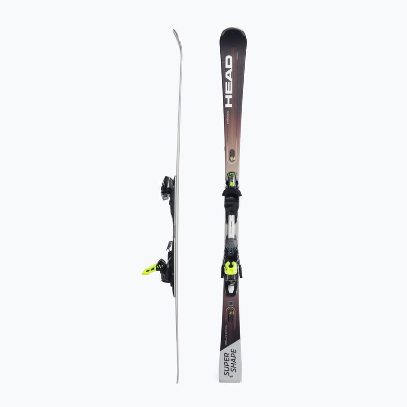 schiuri de coborâre HEAD Supershape e-Original SW SF-PR+PRD 12 gri 313391/100856 downhill 2