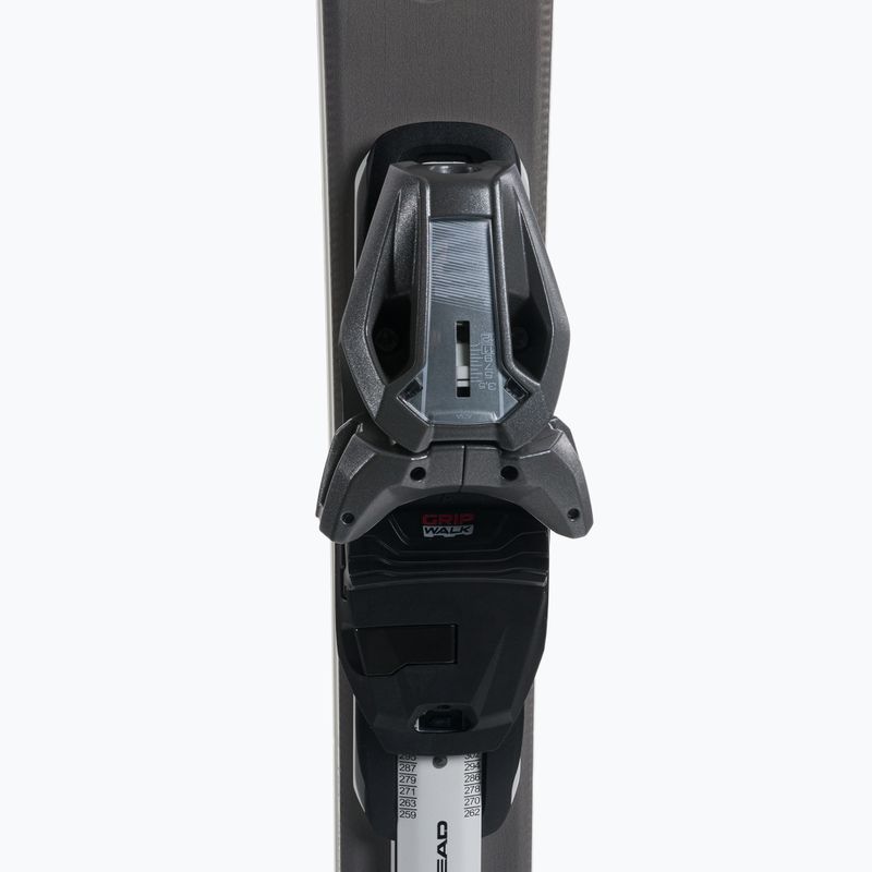 Schi alpin pentru femei HEAD Power Joy SW SF-PR+Joy 12 gri 315671/100865 6