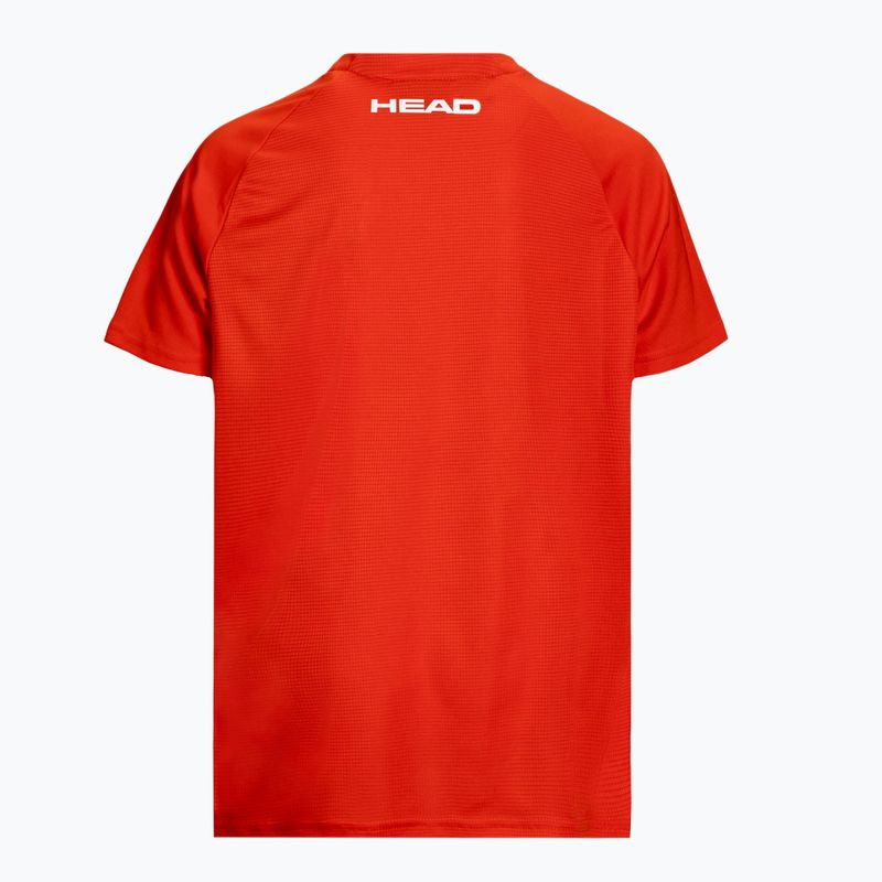Tricou de tenis colorat pentru copii HEAD Topspin 816062 2