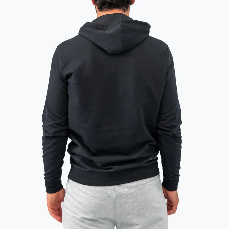 Tricou de tenis pentru bărbați HEAD Club Byron Hoodie negru 811449BK 2