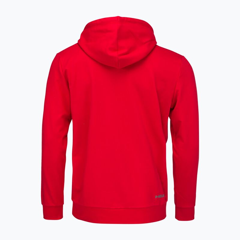 Bluză de tenis pentru bărbați HEAD Club Byron Hoodie red 2